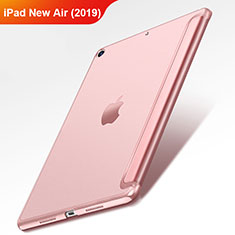 Leather Case Stands Flip Cover L01 for Apple iPad New Air (2019) 10.5 Rose Gold