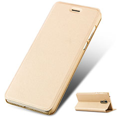 Leather Case Stands Flip Cover L01 for Huawei Honor 6A Gold