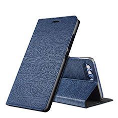 Leather Case Stands Flip Cover L01 for Huawei Honor V10 Blue