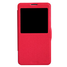 Leather Case Stands Flip Cover L01 for Samsung Galaxy Note 3 N9000 Red