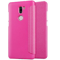 Leather Case Stands Flip Cover L01 for Xiaomi Mi 5S Plus Hot Pink