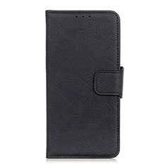 Leather Case Stands Flip Cover L01 Holder for Alcatel 1X (2019) Black