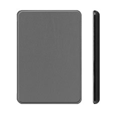 Leather Case Stands Flip Cover L01 Holder for Amazon Kindle Paperwhite 6 inch Gray