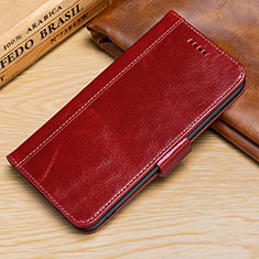 Leather Case Stands Flip Cover L01 Holder for Apple iPhone XR Red