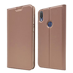 Leather Case Stands Flip Cover L01 Holder for Asus Zenfone Max Pro M1 ZB601KL Rose Gold