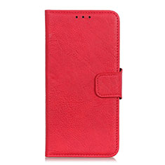 Leather Case Stands Flip Cover L01 Holder for HTC Desire 19 Plus Red