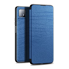 Leather Case Stands Flip Cover L01 Holder for Huawei Enjoy 20 5G Blue