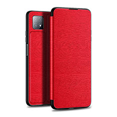 Leather Case Stands Flip Cover L01 Holder for Huawei Enjoy 20 5G Red