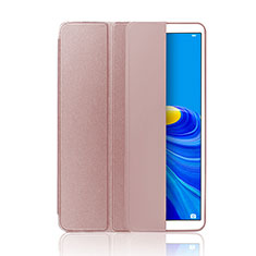 Leather Case Stands Flip Cover L01 Holder for Huawei MatePad 10.8 Pink