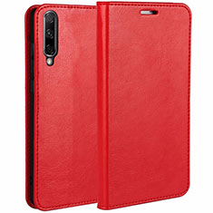 Leather Case Stands Flip Cover L01 Holder for Huawei P Smart Pro (2019) Red