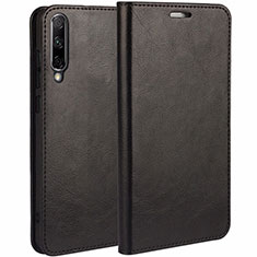 Leather Case Stands Flip Cover L01 Holder for Huawei Y9s Black
