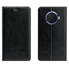 Leather Case Stands Flip Cover L01 Holder for Oppo Ace2 Black
