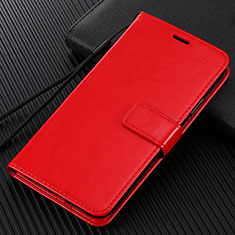 Leather Case Stands Flip Cover L01 Holder for Oppo Reno2 Z Red