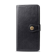 Leather Case Stands Flip Cover L01 Holder for Realme 5 Black