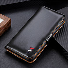 Leather Case Stands Flip Cover L01 Holder for Samsung Galaxy Note 20 Ultra 5G Black