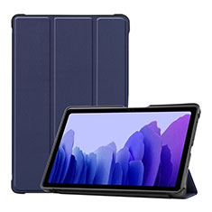 Leather Case Stands Flip Cover L01 Holder for Samsung Galaxy Tab A7 4G 10.4 SM-T505 Blue