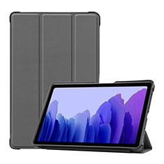 Leather Case Stands Flip Cover L01 Holder for Samsung Galaxy Tab A7 4G 10.4 SM-T505 Gray