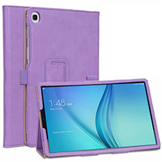 Leather Case Stands Flip Cover L01 Holder for Samsung Galaxy Tab S5e Wi-Fi 10.5 SM-T720 Purple