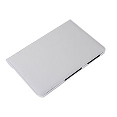 Leather Case Stands Flip Cover L01 Holder for Samsung Galaxy Tab S6 Lite 10.4 SM-P610 White