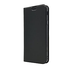 Leather Case Stands Flip Cover L01 Holder for Sony Xperia 10 Plus Black