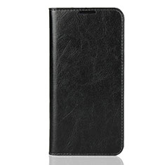 Leather Case Stands Flip Cover L01 Holder for Xiaomi Mi A3 Lite Black