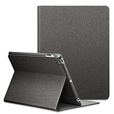 Leather Case Stands Flip Cover L02 for Apple iPad 3 Black