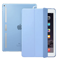 Leather Case Stands Flip Cover L02 for Apple iPad Pro 12.9 Sky Blue