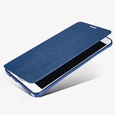 Leather Case Stands Flip Cover L02 for Samsung Galaxy Note 5 N9200 N920 N920F Blue