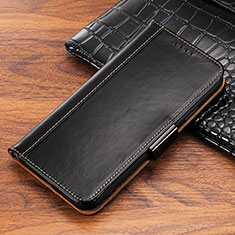 Leather Case Stands Flip Cover L02 Holder for Apple iPhone XR Black
