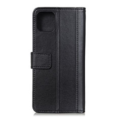 Leather Case Stands Flip Cover L02 Holder for Google Pixel 4 Black