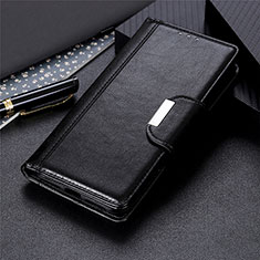 Leather Case Stands Flip Cover L02 Holder for Huawei Honor 30S Black