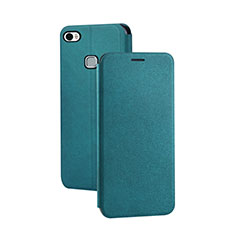 Leather Case Stands Flip Cover L02 Holder for Huawei Honor Note 8 Midnight Green