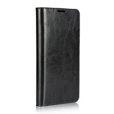 Leather Case Stands Flip Cover L02 Holder for Huawei Mate 20 Black