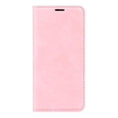 Leather Case Stands Flip Cover L02 Holder for Huawei P40 Pro Pink