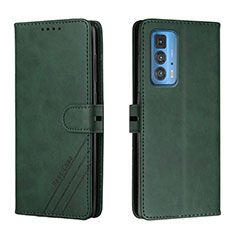 Leather Case Stands Flip Cover L02 Holder for Motorola Moto Edge S Pro 5G Green