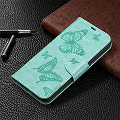 Leather Case Stands Flip Cover L02 Holder for Nokia 3.4 Matcha Green