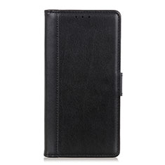 Leather Case Stands Flip Cover L02 Holder for OnePlus 7T Black