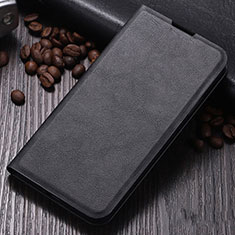 Leather Case Stands Flip Cover L02 Holder for Oppo A11X Black