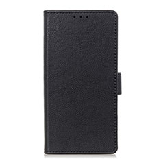 Leather Case Stands Flip Cover L02 Holder for Realme 6s Black