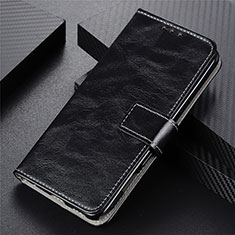 Leather Case Stands Flip Cover L02 Holder for Realme 7 Black