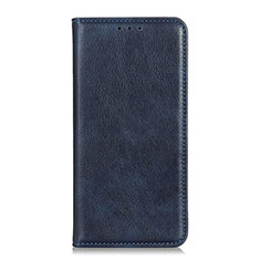 Leather Case Stands Flip Cover L02 Holder for Samsung Galaxy Note 20 Plus 5G Blue