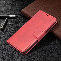 Leather Case Stands Flip Cover L02 Holder for Samsung Galaxy S20 FE 2022 5G Red