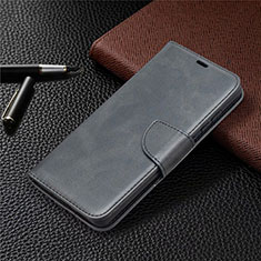 Leather Case Stands Flip Cover L02 Holder for Samsung Galaxy S20 FE 4G Black