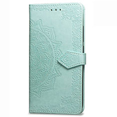 Leather Case Stands Flip Cover L02 Holder for Samsung Galaxy XCover Pro Matcha Green