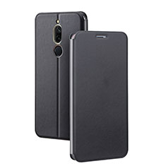 Leather Case Stands Flip Cover L02 Holder for Xiaomi Redmi 8 Black