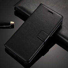 Leather Case Stands Flip Cover L02 Holder for Xiaomi Redmi 8A Black