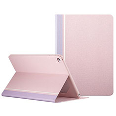 Leather Case Stands Flip Cover L03 for Apple iPad Mini 4 Pink