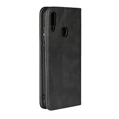 Leather Case Stands Flip Cover L03 for Huawei Honor 10 Lite Black