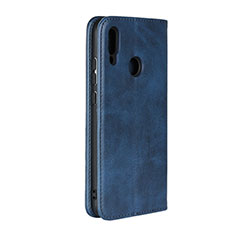 Leather Case Stands Flip Cover L03 for Huawei Honor 10 Lite Blue