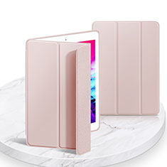 Leather Case Stands Flip Cover L03 Holder for Apple iPad 10.2 (2020) Pink